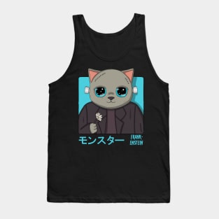 Frankenstein Neko Tank Top